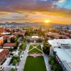 University of Arizona campus at sunset.